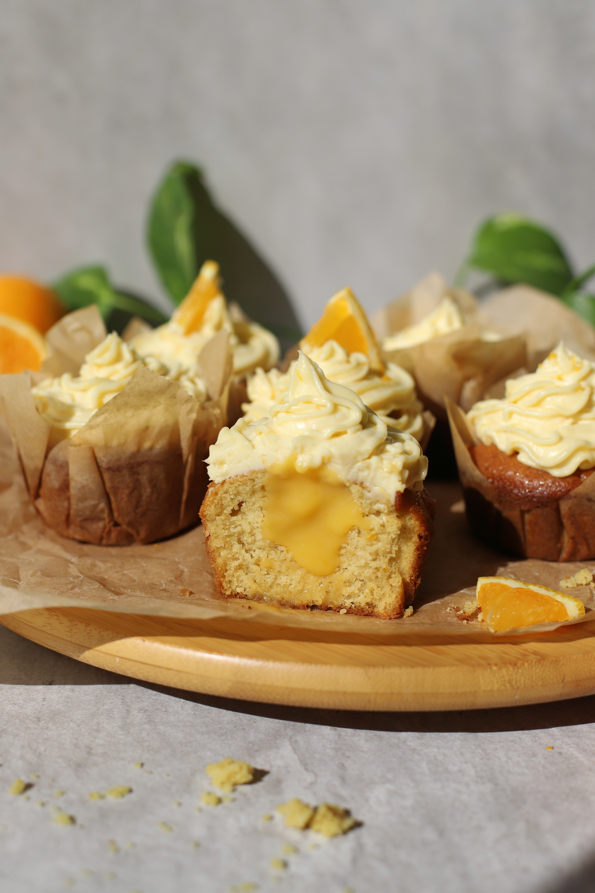 Orange Cream Cupcakes